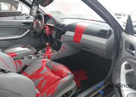 2004 BMW M3 from USA, damaged, VIN WBSBR93424PK04743